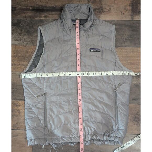 Patagonia Down Sweater Vest, Gray, Size S - Picture 4 of 5